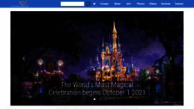 What Wdwmagic.com website looked like in 2021 (3 years ago)