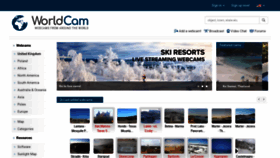 What Worldcam.eu website looked like in 2021 (4 years ago)