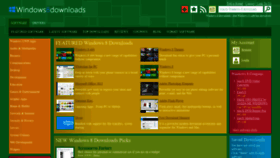 What Windows8downloads.com website looked like in 2021 (3 years ago)
