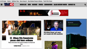 What Walb.com website looked like in 2021 (3 years ago)