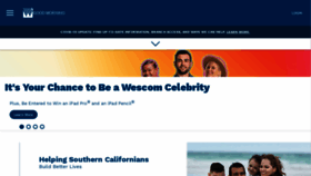 What Wescom.org website looked like in 2021 (3 years ago)