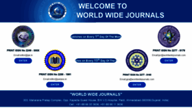 What Worldwidejournals.com website looked like in 2021 (3 years ago)