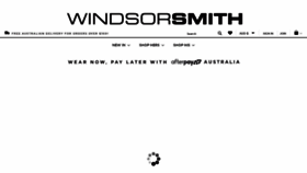 What Windsorsmith.com.au website looked like in 2021 (3 years ago)