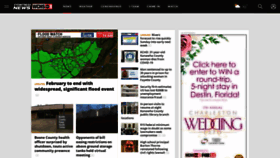 What Wchstv.com website looked like in 2021 (3 years ago)