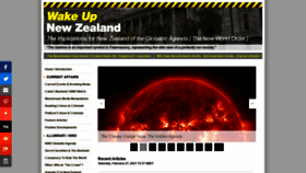 What Wakeupkiwi.com website looked like in 2021 (3 years ago)