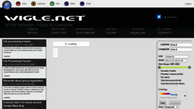 What Wigle.net website looked like in 2021 (3 years ago)