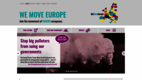 What Wemove.eu website looked like in 2021 (3 years ago)