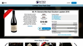 What Wtso.com website looked like in 2021 (3 years ago)