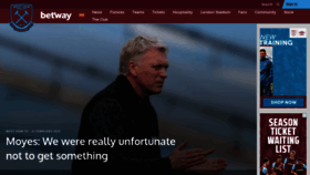 What Whufc.com website looked like in 2021 (3 years ago)