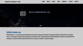 What Wehco.com website looked like in 2021 (3 years ago)