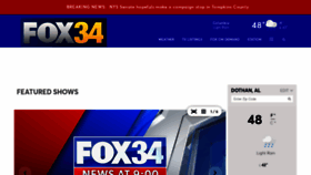 What Wdfxfox34.com website looked like in 2021 (3 years ago)