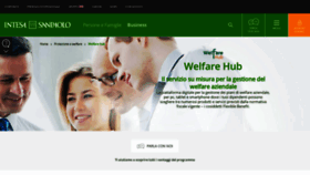 What Welfarehub.it website looked like in 2021 (3 years ago)
