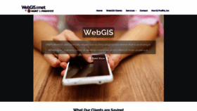 What Webgis.net website looked like in 2021 (3 years ago)
