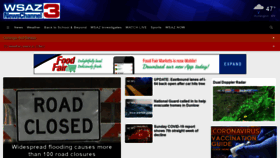 What Wsaz.com website looked like in 2021 (3 years ago)