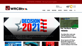 What Wrcbtv.com website looked like in 2021 (3 years ago)