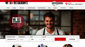 What Wesellrestaurants.com website looked like in 2021 (3 years ago)