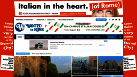 What Wantedinrome.com website looked like in 2021 (4 years ago)