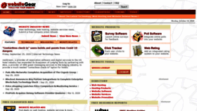 What Websitegear.com website looked like in 2021 (3 years ago)