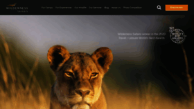 What Wilderness-safaris.com website looked like in 2021 (3 years ago)