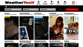 What Weathertech.ca website looked like in 2021 (3 years ago)