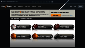 What Whatifsports.com website looked like in 2021 (3 years ago)
