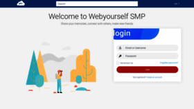 What Webyourself.eu website looked like in 2021 (3 years ago)