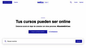 What Welcu.com website looked like in 2021 (3 years ago)