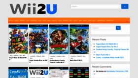 What Wii2u.com website looked like in 2021 (3 years ago)