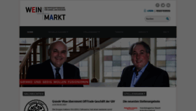 What Wein-und-markt.de website looked like in 2021 (3 years ago)