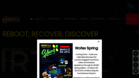 What Wofex.com website looked like in 2021 (3 years ago)