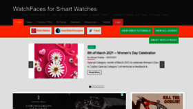 What Watchfaces.be website looked like in 2021 (3 years ago)