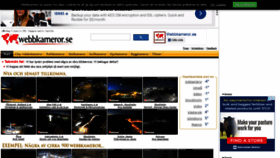 What Webbkameror.se website looked like in 2021 (3 years ago)
