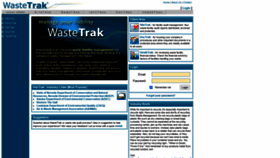 What Wastetrak.com website looked like in 2021 (3 years ago)