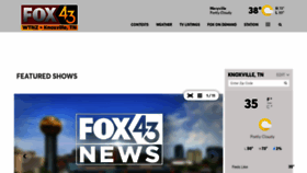 What Wtnzfox43.com website looked like in 2021 (3 years ago)