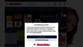 What Wir-machen-druck.de website looked like in 2021 (5 years ago)