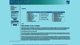 What Winkel.net website looked like in 2021 (3 years ago)