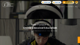 What Wtmacademy.com website looked like in 2021 (3 years ago)
