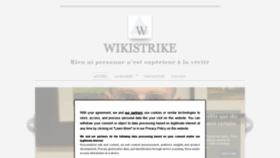 What Wikistrike.com website looked like in 2021 (3 years ago)