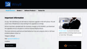 What Wisyb.xyz website looked like in 2021 (4 years ago)