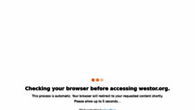 What Westor.org website looked like in 2021 (4 years ago)