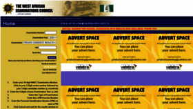 What Waecdirect.org website looked like in 2021 (3 years ago)