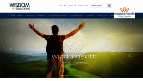 What Wizdomsoft.com website looked like in 2021 (3 years ago)
