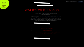 What Wackywildtvads.com website looked like in 2021 (3 years ago)