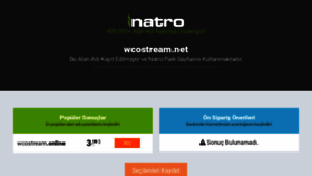 What Wcostream.net website looked like in 2021 (3 years ago)