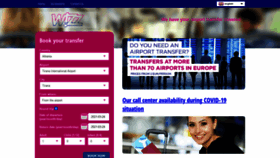 What Wizztransfer.com website looked like in 2021 (3 years ago)