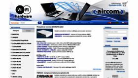What Wifihw.cz website looked like in 2021 (3 years ago)