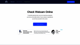 What Webcammictest.com website looked like in 2021 (3 years ago)