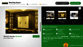What Woodspaindia.com website looked like in 2021 (4 years ago)