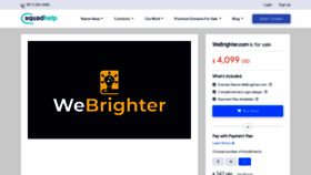 What Webrighter.com website looked like in 2021 (3 years ago)