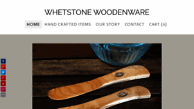 What Whetstonewoodenware.com website looked like in 2021 (3 years ago)